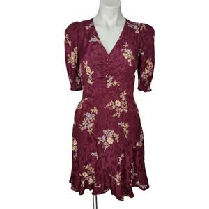 Anthropologie Maeve Elisabeth Floral Dress Size 2